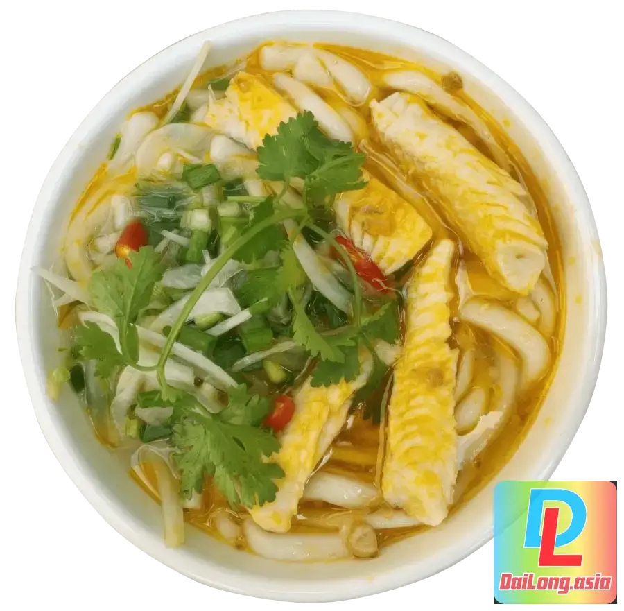 Bánh Canh Cá Lóc PNG 03 - Vietnamese thick noodle soup with snakehead fish