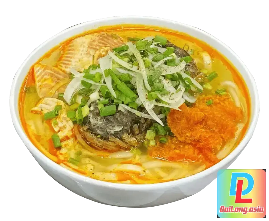 Bánh Canh Cá Lóc PNG 04 - Thick Rice Noodles with Snakehead Fish