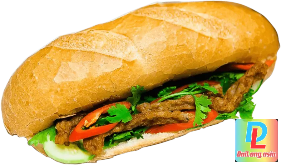 Bánh Mì Chả Cá PNG