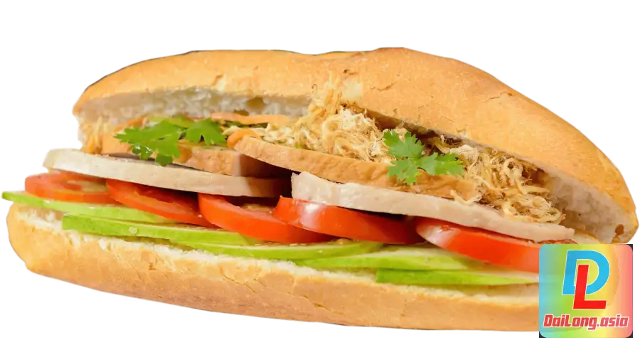 Bánh Mì Chả Lụa PNG - Pork Bologna Bread