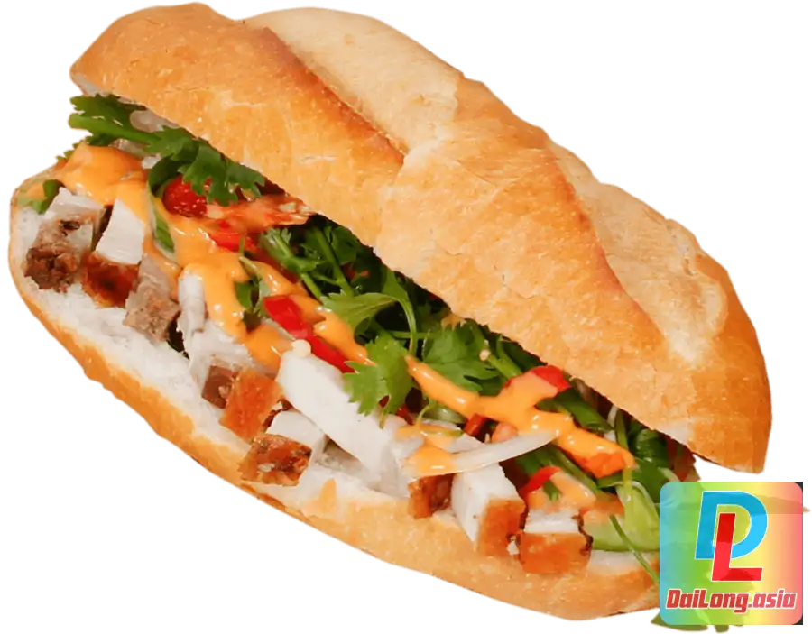 Bánh Mì Heo Quay PNG - Roast Pork Sandwiches