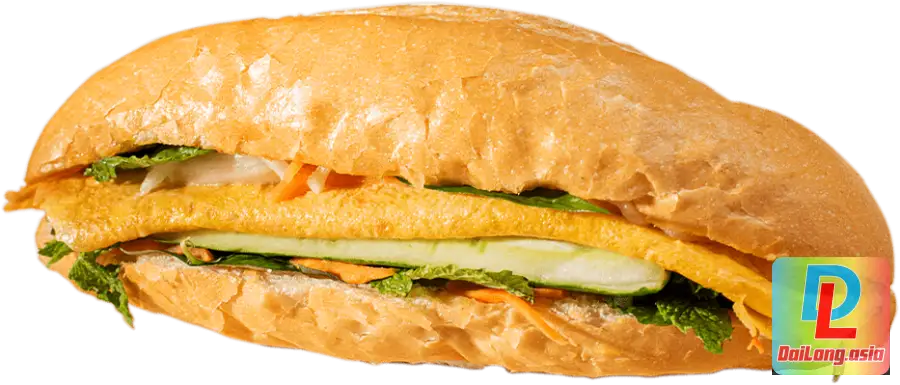 Bánh Mì Trứng Ốp La PNG - Fried Egg Bread