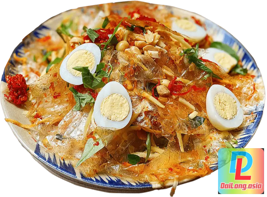 Bánh Tráng Trộn Ngon PNG - Delicious Mixed Rice Paper