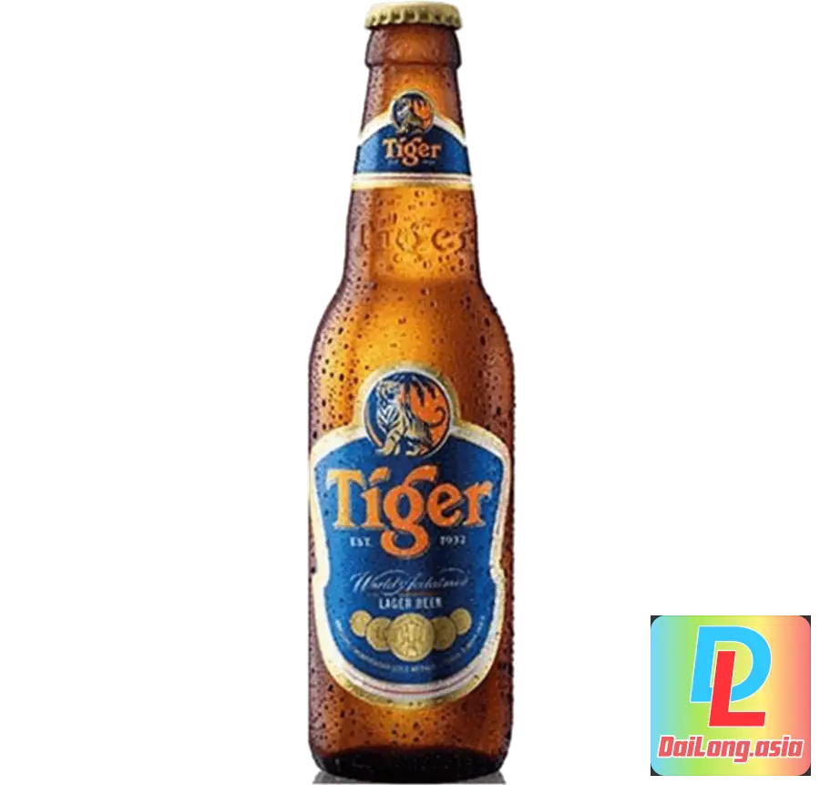 Bia Chai Tiger Nâu - Tiger Beer Brown PNG