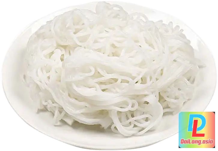 Bún - Đĩa Bún Trắng Tươi & Ngon PNG