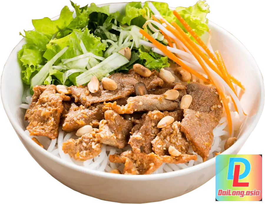 Bún Thịt Nướng PNG - Rice Noodles with Barbecue 2