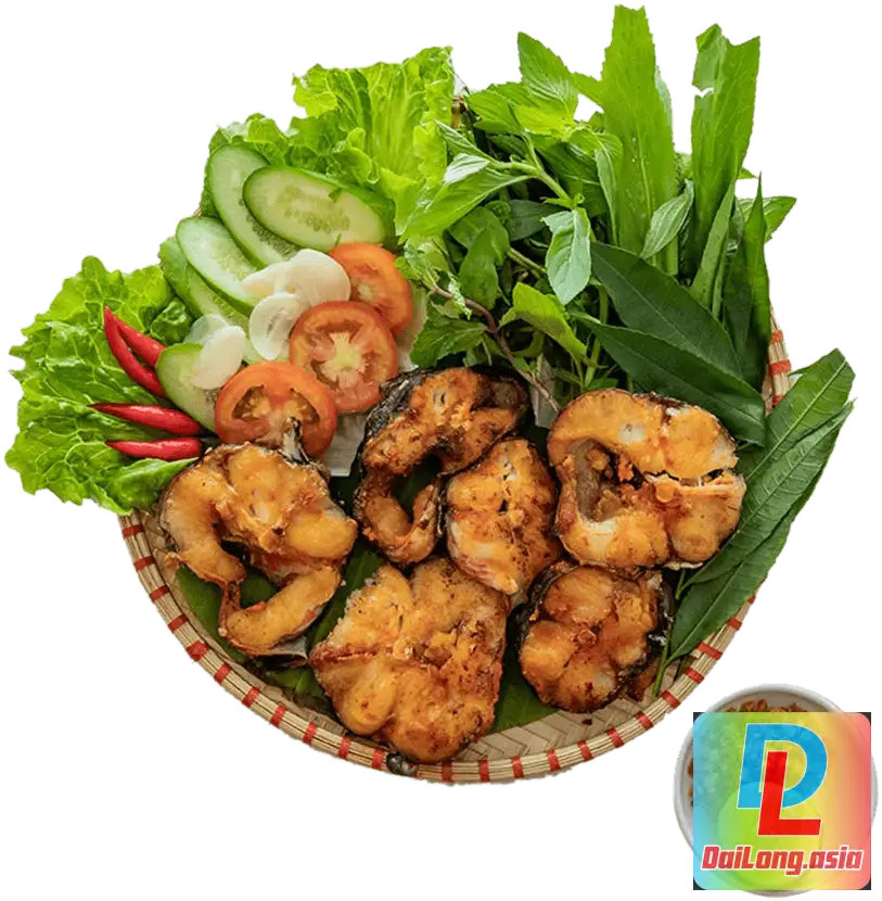 Cá Lăng Muối Ớt - Lang Fish with Salt and Chilli PNG
