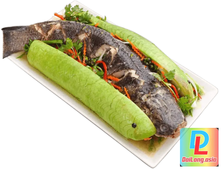 Cá Lóc Hấp - Cá Lóc Hấp Bầu Đĩa Lớn PNG