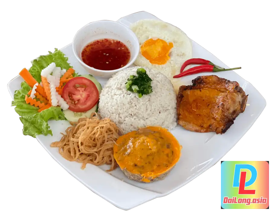 Cơm Tấm Ngon Việt Nam PNG - Delicious Broken Rice