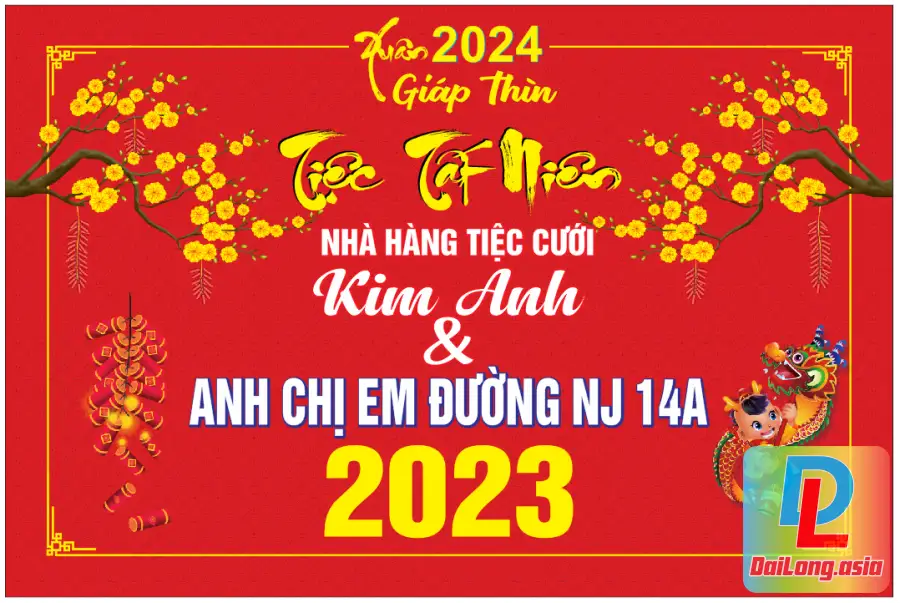 File thiết kế tiệc tất niên - end year vs new year vector edited