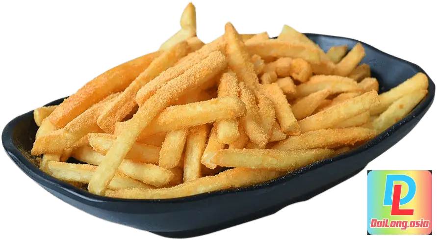 Khoai Tây Chiên Lắc PNG - Potato Fries Shake