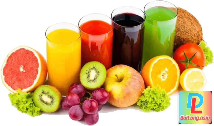 Nước Ép Nhiều Màu Sắc PNG - Colorful Juices