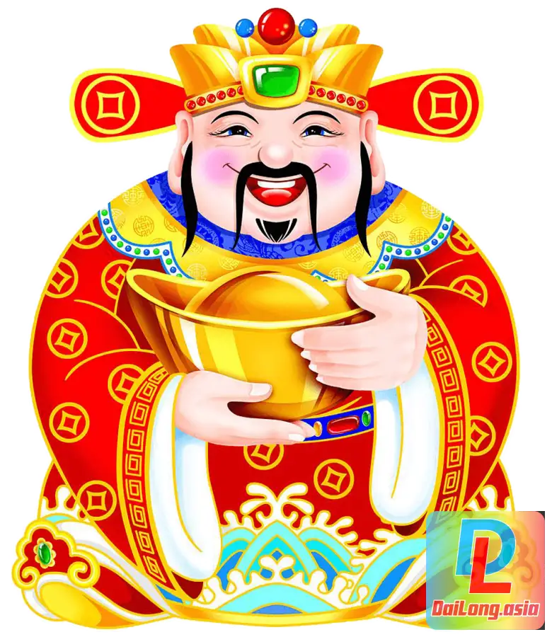 Ông Thần Tài PNG Chất Lượng Cao - God of Wealth
