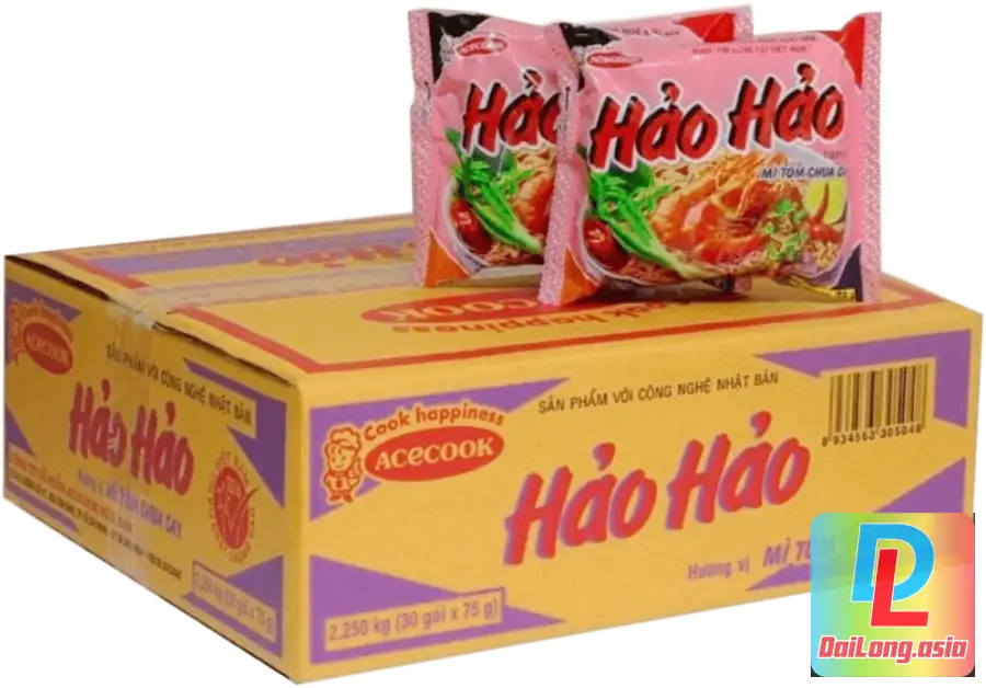 Thùng Mì Tôm Hảo Hảo PNG - Perfect Instant Noodles (Hao Hao)