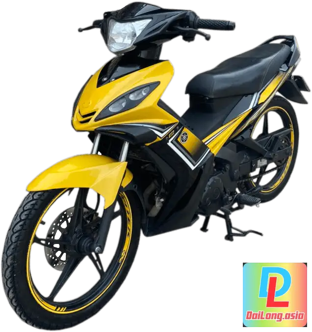 Xe Máy Exciter 2010 Vàng PNG - Exciter Moto Bike 2010 Yellow Color